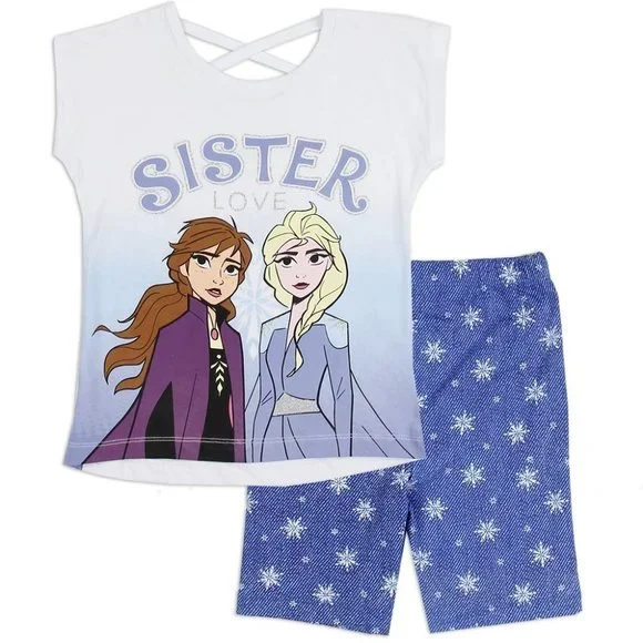 Disney Matching Sets Disney Frozen Elsa Anna Sisters Love
